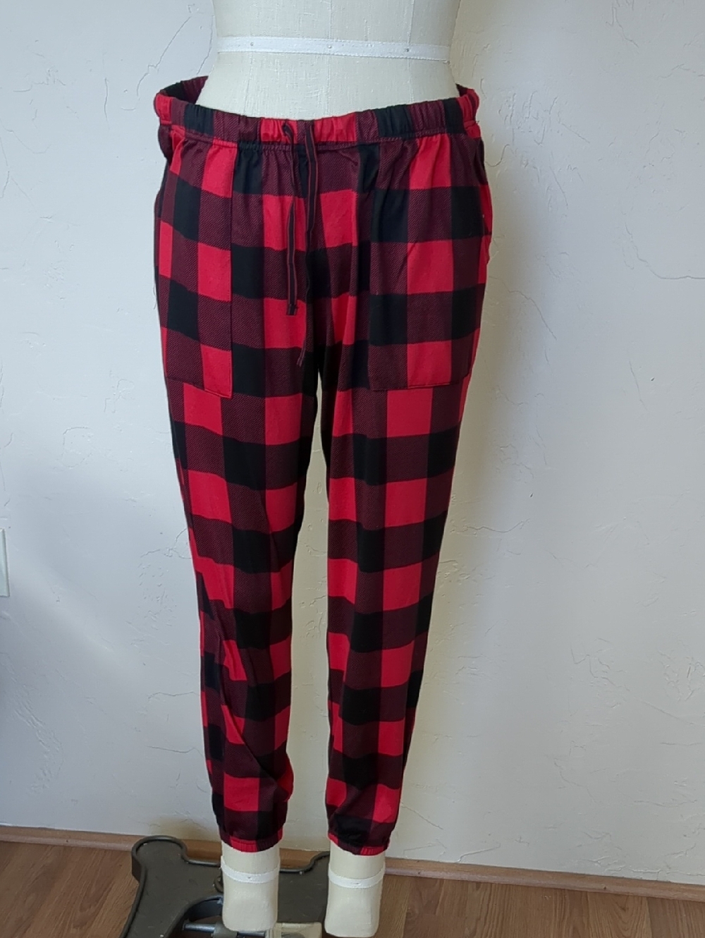 🌵Sale 🌵Red and Black Buffalo Plaid Pajama Pants - Women